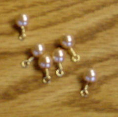 beaded pearl earrings to make