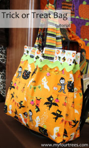 ric rac free sewing pattern halloween bag