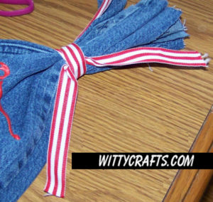 tie ribbon teenagers crafts