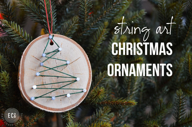 Easy to Make Christmas Tree Shaped Ornaments | WittyCrafts.com