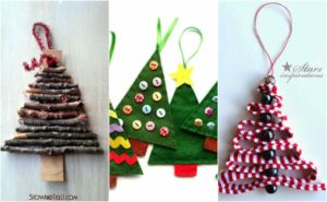 christmas tree ornaments, christmas tree, shape tree, easy christmas ornaments