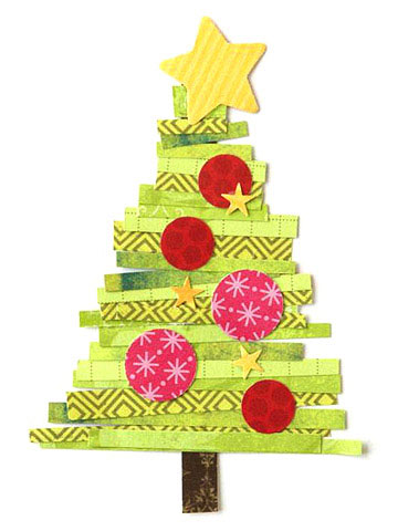 Free Christmas Paper Piecing Patterns for Scrapbooks