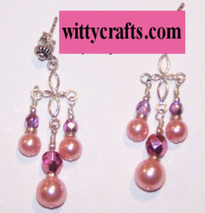 make pearl earrings