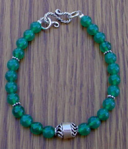 green onyx bracelet project to make