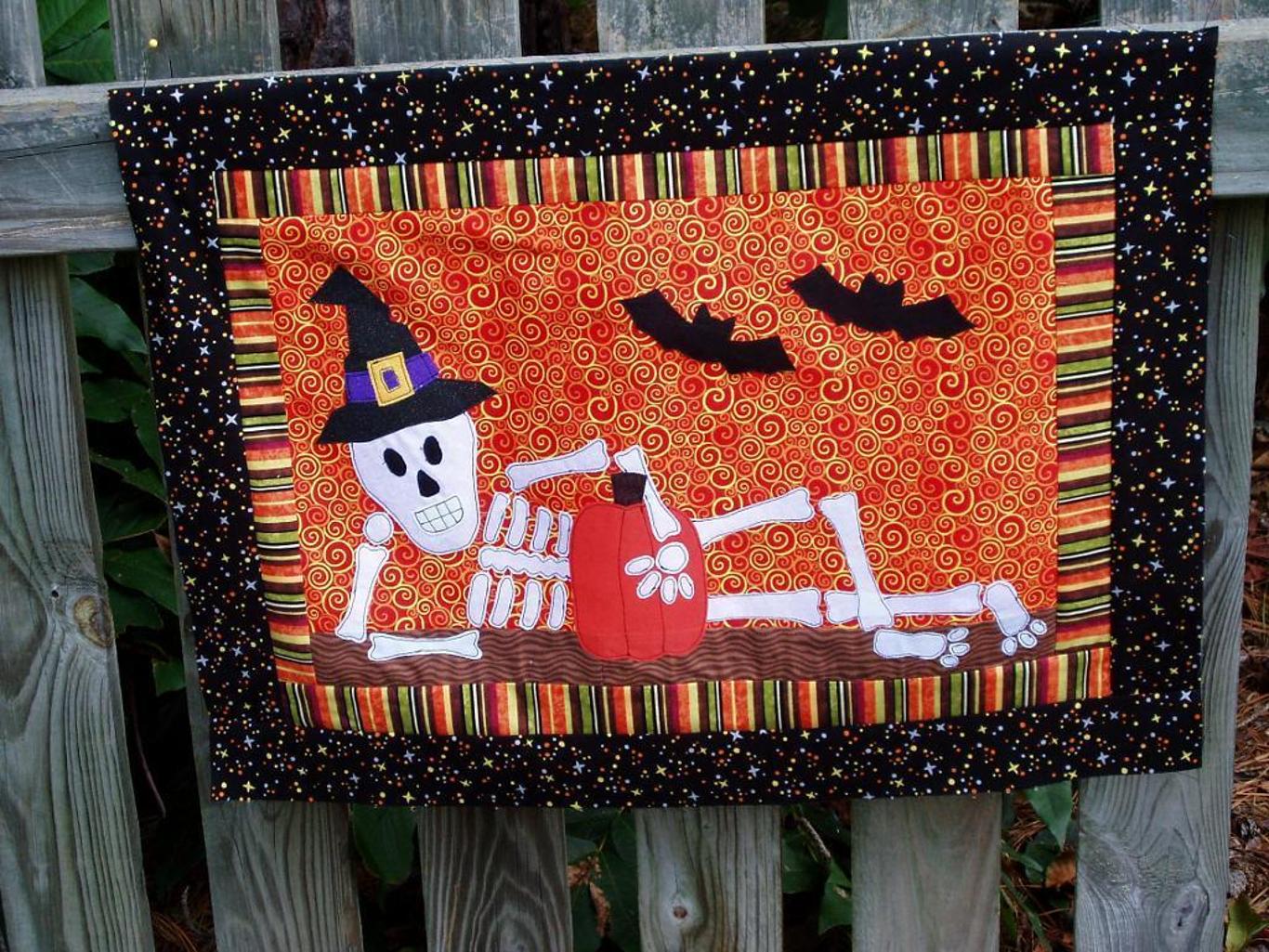 Free Halloween Quilt Patterns WittyCrafts