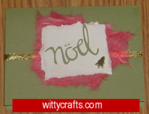 making christmas cards, die cuts, sizzix, noel