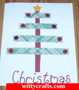 making christmas cards, making cards, christmas crafts