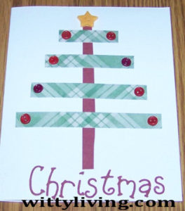 making christmas cards, making cards, christmas crafts