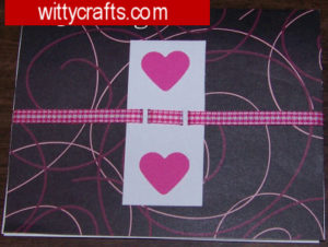 fun heart card to make