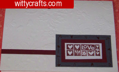 love card, make valentines day card, handmade card
