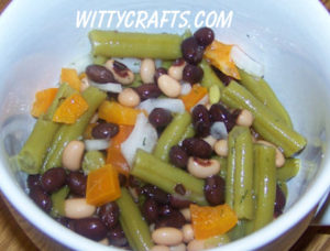 halloween recipes, kids, black bean salad