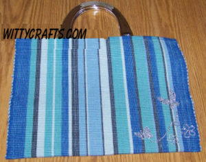 teen project, sew craft tote placemat
