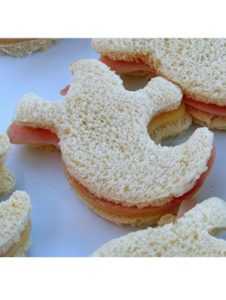 halloween recipe, sandwich spooks