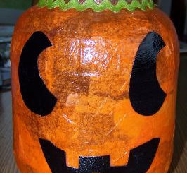 halloween crafts, pumpkin crafts, kids crafts, pumpkin luminary