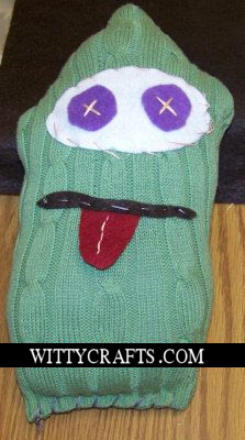 ugly doll craft, craft for teens, make a doll