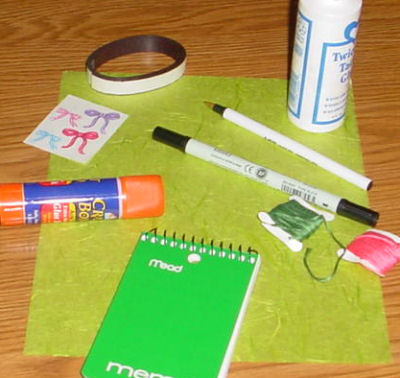 school craft locker notebook supplies teen crafts