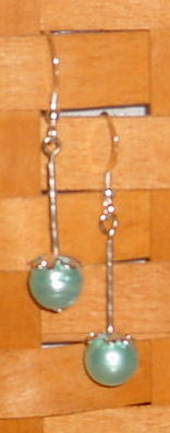 pearl earrings, jewerly crafts, teen earring craft