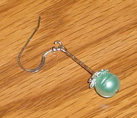 easy teen craft, pearl earrings, jewerly crafts, teen earring craft