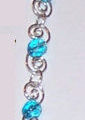 wire wrapped bead bracelet tutorial swirls