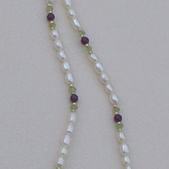 bead christmas pearls necklace to make