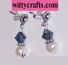 pearl bridal earrings to make