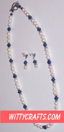 pearl bridal necklace to make