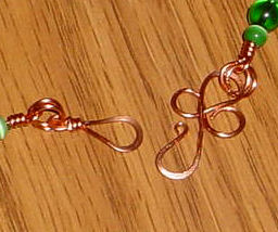 wire wrapped clover clasp tutorial