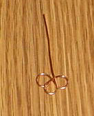 wire wrapped clover clasp to make
