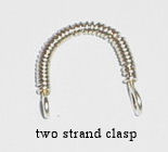 wire wrap two strand clasp tutorial