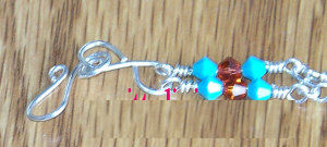 bead wire multi strand bracelet lesson
