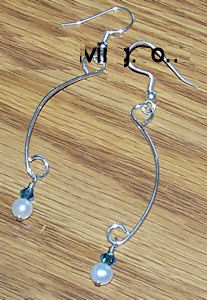 curve wire earring tutorial