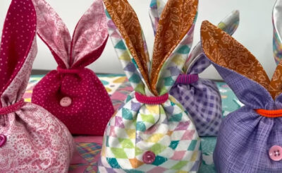 Easter Treat Bag Sewing Craft Project to make