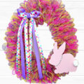 easter wreath craft project to make