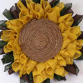 crafts sunflower wall hanging project instructions