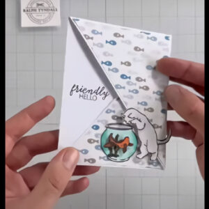 make this cat card making tutorial