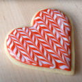 decorate valentines day cookies