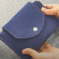 blue jean craft wallet with coin purse