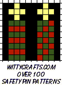 christmas candles safety bead pattern