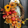 fall wreath craft project