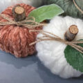 yarn pumpkin crafts to make