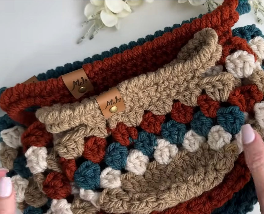 fall basket crochet project