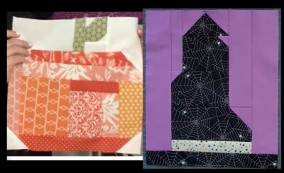 free patterns pumpkin blocks witch quilt block