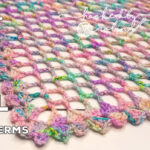 free summer shawl crochet project pattern